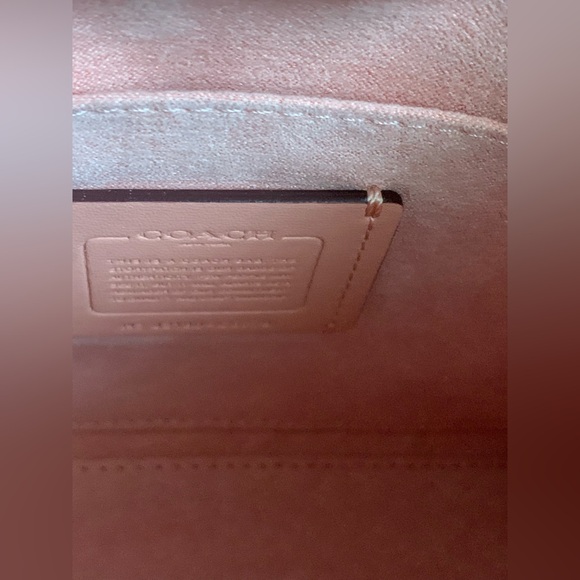 Coach Snake Embossed Trim Mini Pepper Crossbody - Picture 13 of 16